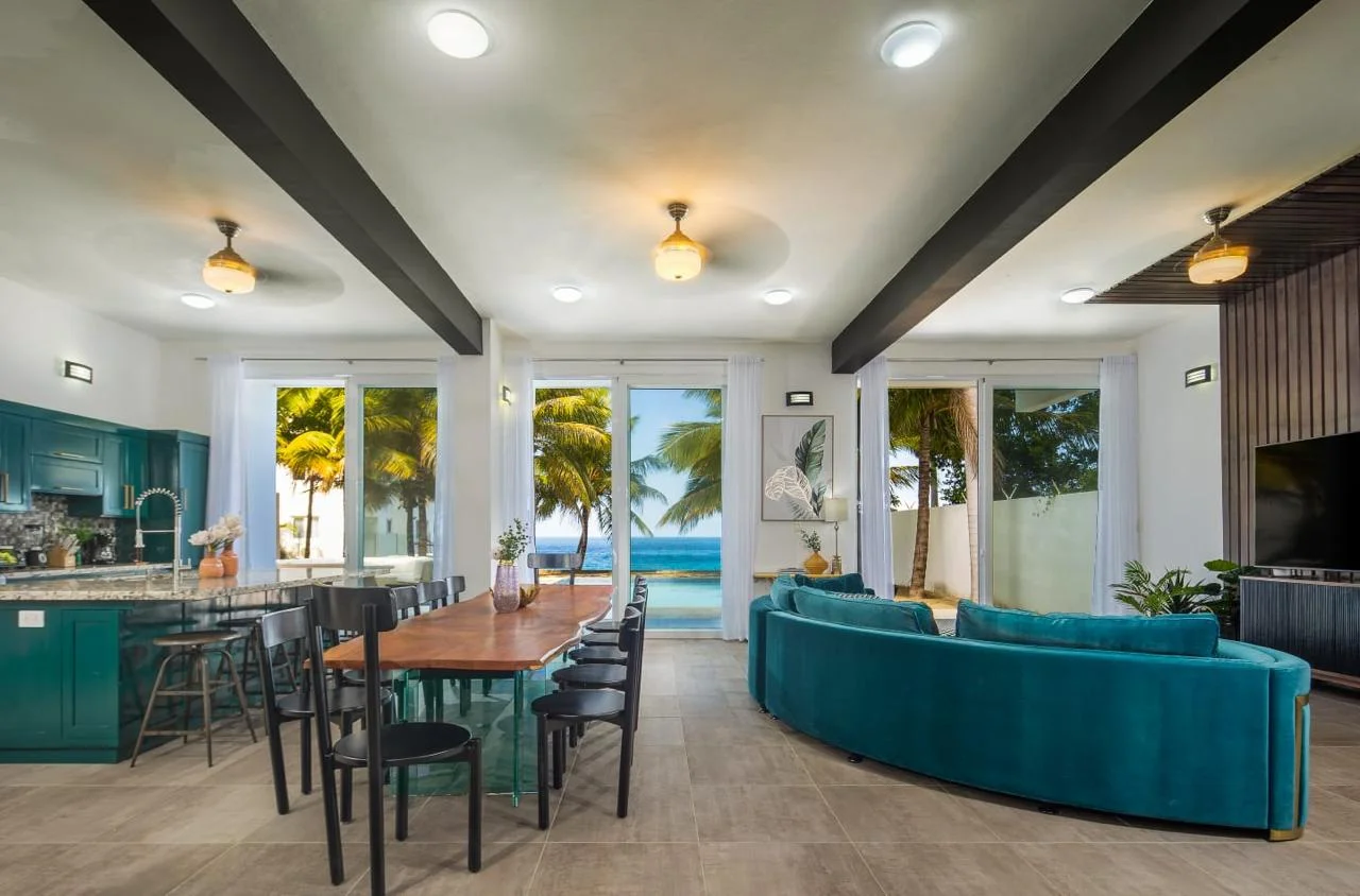 oceanfront 4 bedrooms luxury villa playa chiquita - photo 2